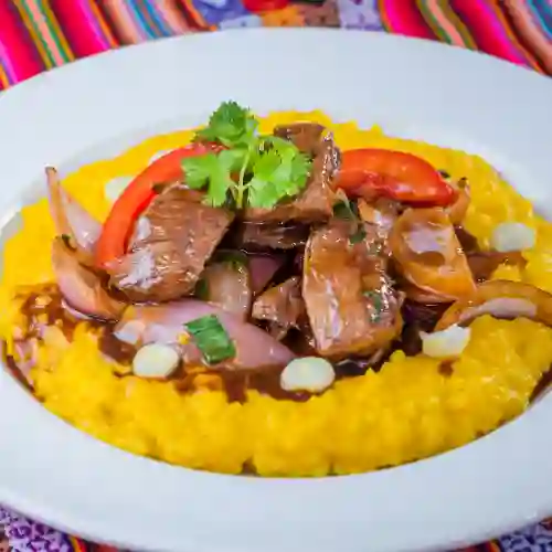 Rissoto de Lomo Saltado