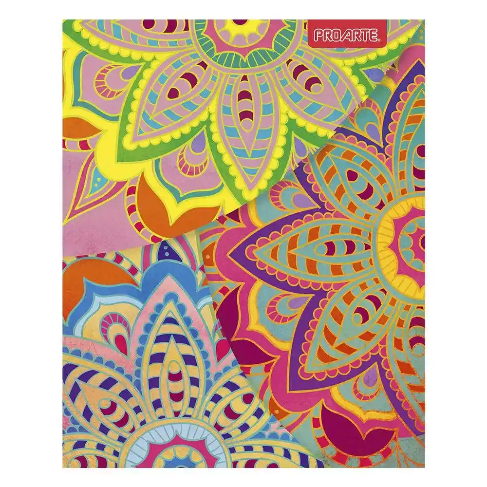 Proarte Cuaderno Universitario Mandalas 100 Hojas C7Mm