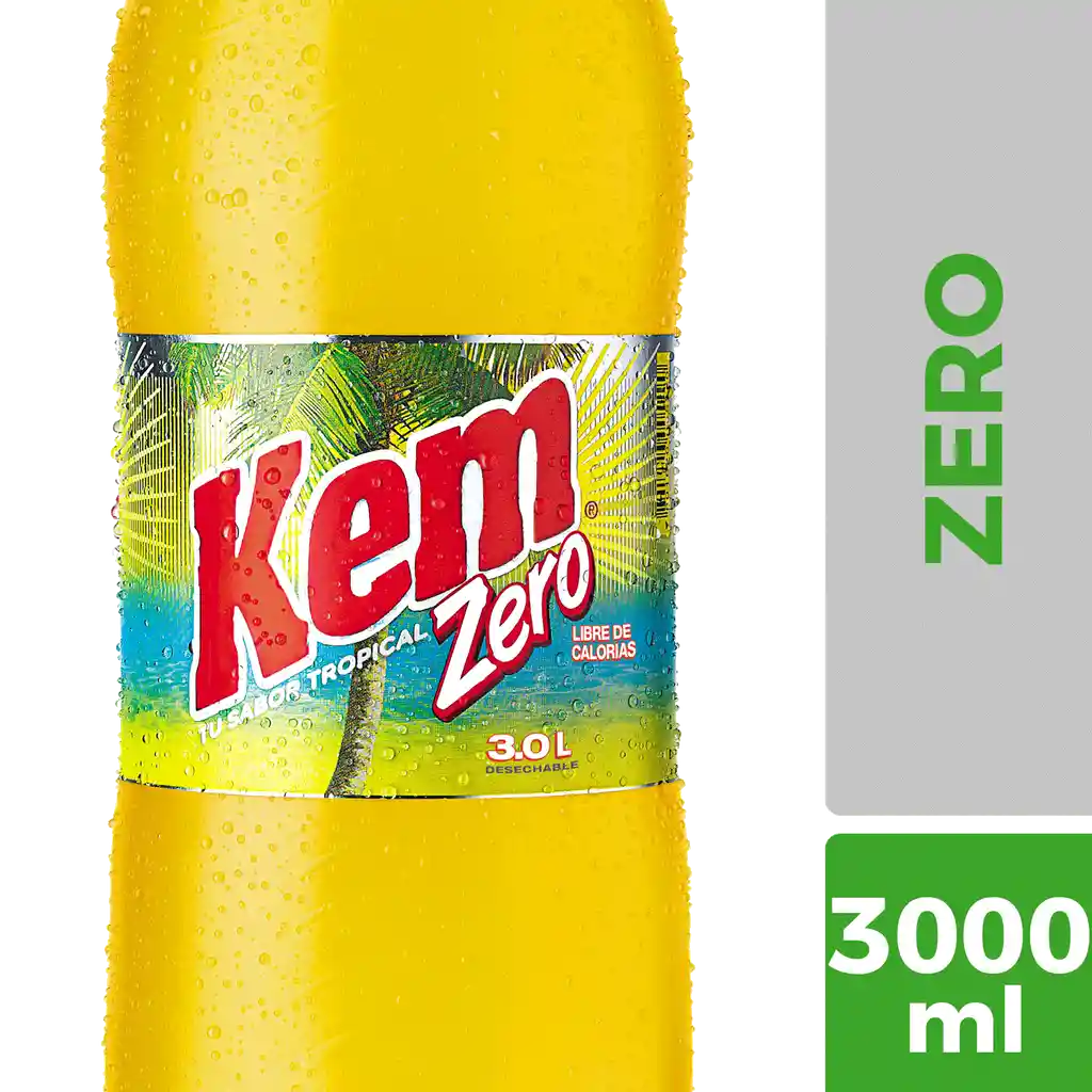 Kem Zero Jugo Sabor Tropical a Piña 3000 mL