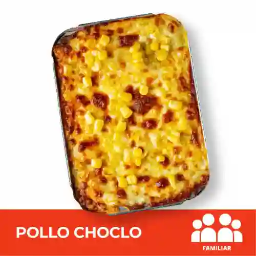 Pollo Choclo Familiar +Pancitos de Ajo