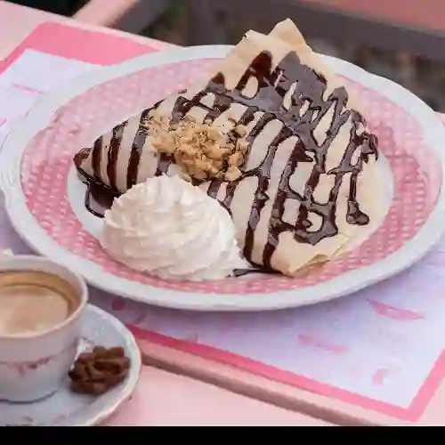 Crepe Nutella & Crema Batida