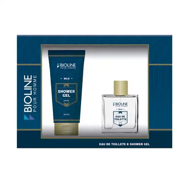 Bioline Kit Fragancia Edt Blue + Shower Gel