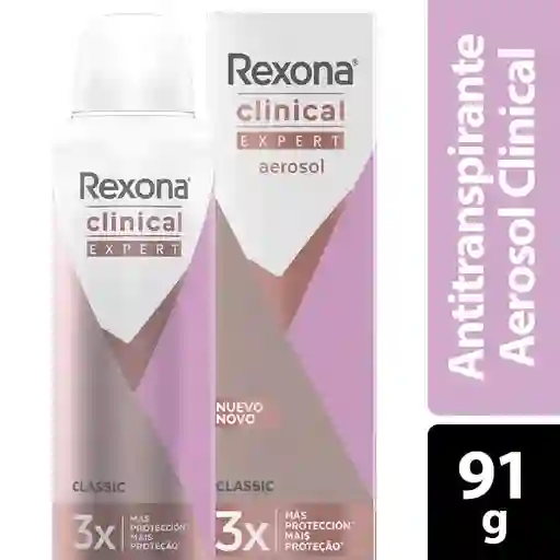 Rexona Desodorante en Aerosol Clinical