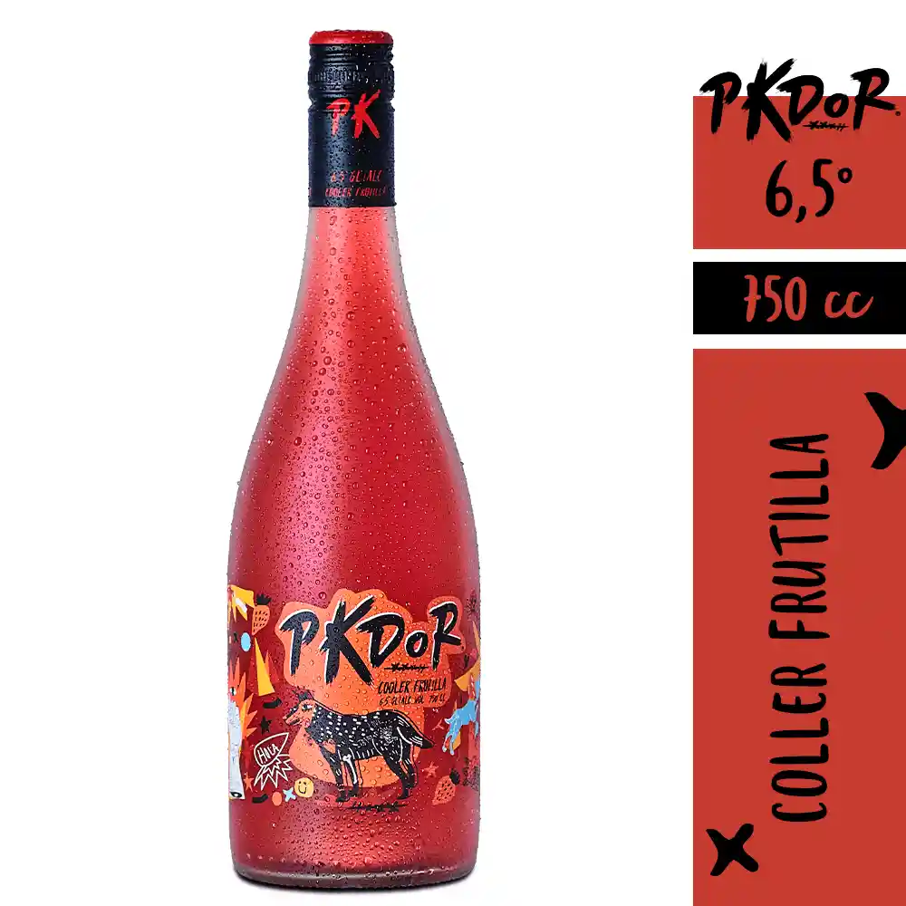 Pkdor Cooler Sabor Frutilla