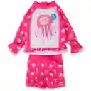 Traje de Baño Bebé Niña Coral Pillín Talla 12 M