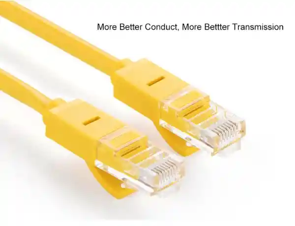 Ugreen Cable de Red UTP Cat 5e Amarillo 1 m NW103
