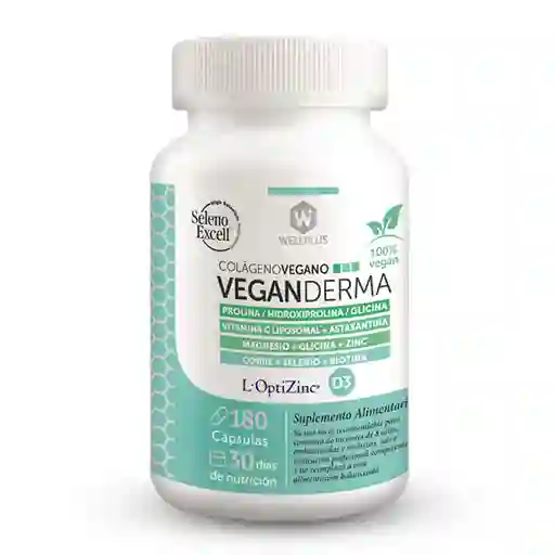 Wellplus Suplemento Alimenticio Vegan Derma