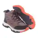 Zapatillas Outdoor Niño Café Talla 35 Pillin