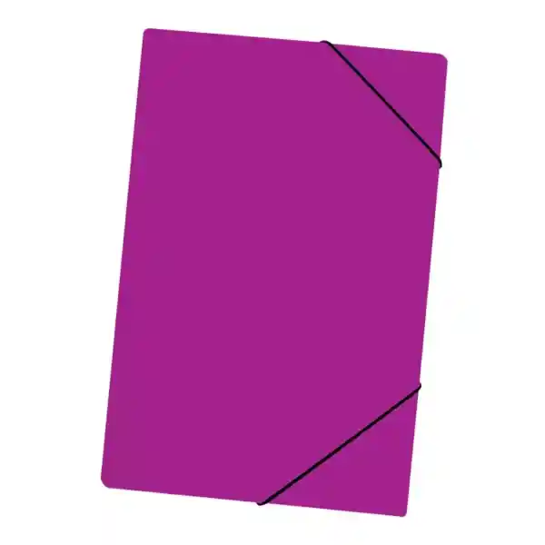 Lavoro Carpeta Con Elástico Estandar Morado Neón