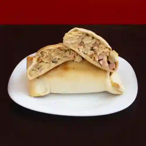 Empanada pollo champiñón queso