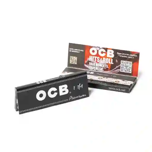 Ocb Papel Tabaco Premium Negro 1 1/4