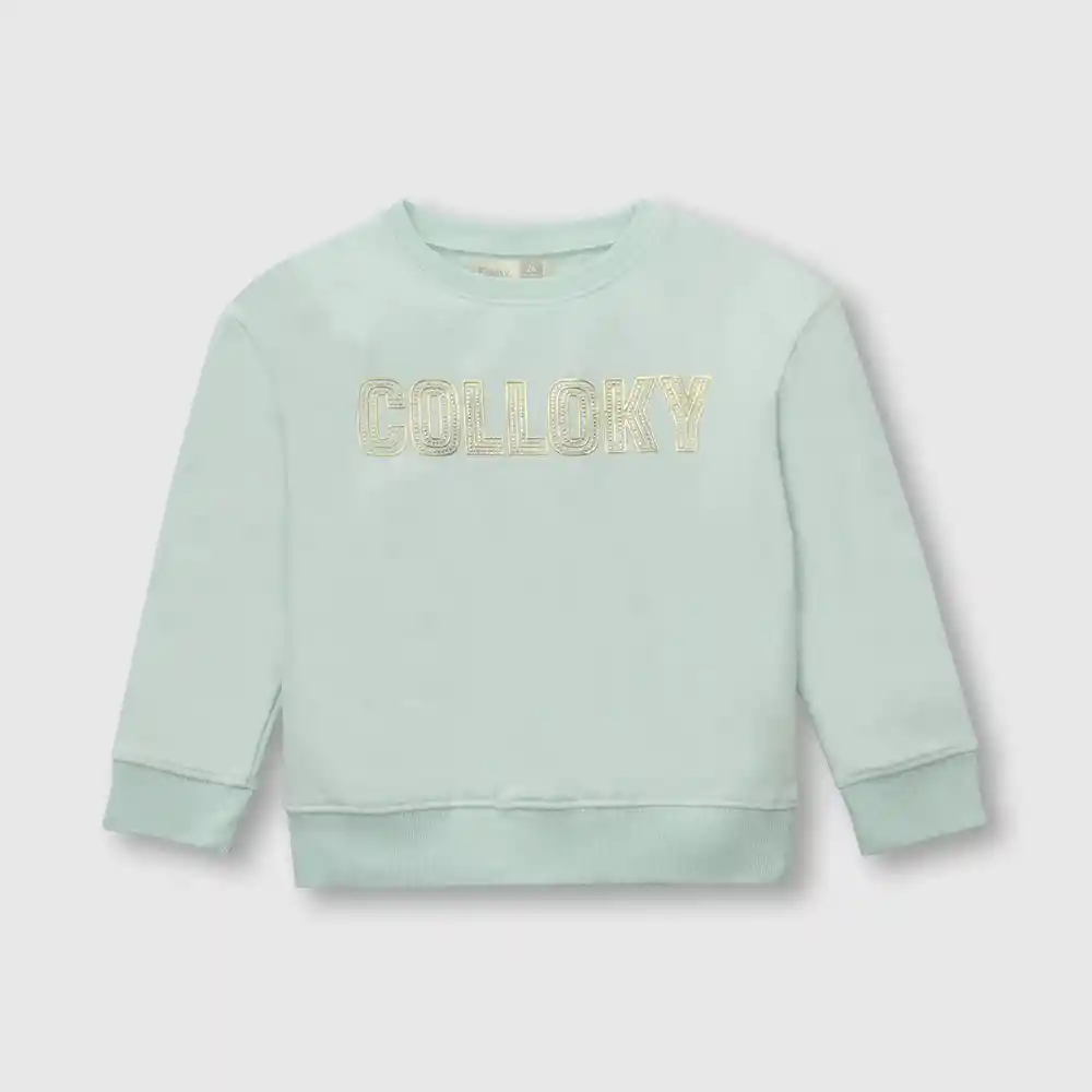 Polerón Para Bebé Verde Talla 24 Meses