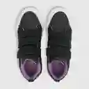 Zapatillas Glitter Plataforma Negro Talla 36