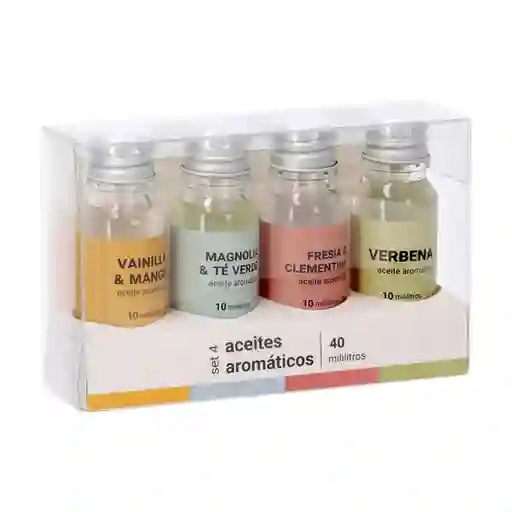 Set de Aceites Aromáticos Vainilla-Mango