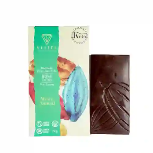 Barra de Chocolate 80% Cacao con Menta