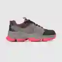 Zapatillas Outdoor Para Niña Gris Talla 29