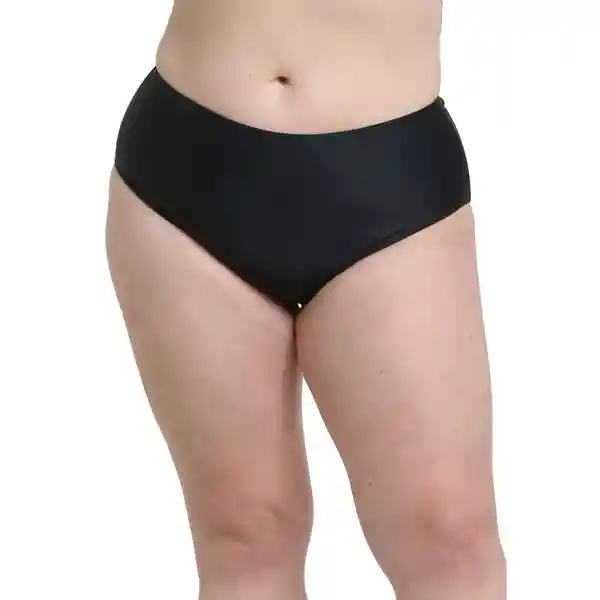 Bikini Calzón Estilo Pin up Negro Talla XL Samia