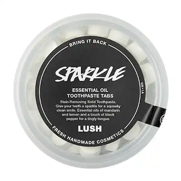 Lush Pastilla Bucal Sparkle Dentífrico Sólido