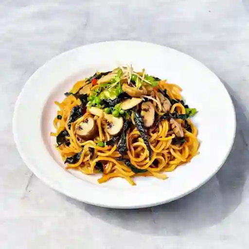 Chaumin con Algas y Champiñones