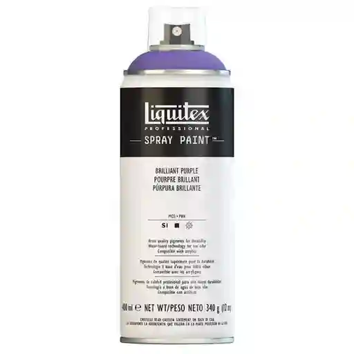 Liquitex Pintura Spray Púrpura Brillante 590