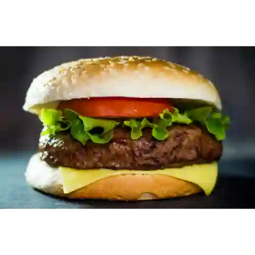 Burger Estilo "Toto" / Papas Fritas