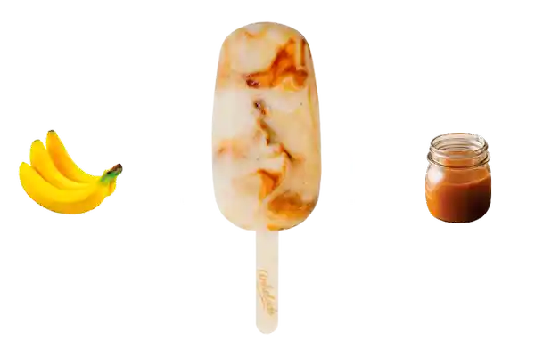 Anhelado Paleta Plátano Dulce de Leche
