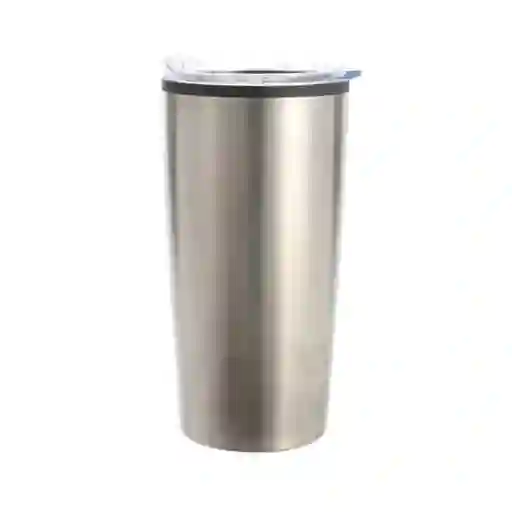 Miniso Vaso de Acero Inoxidable Para Coche Gris 500 mL