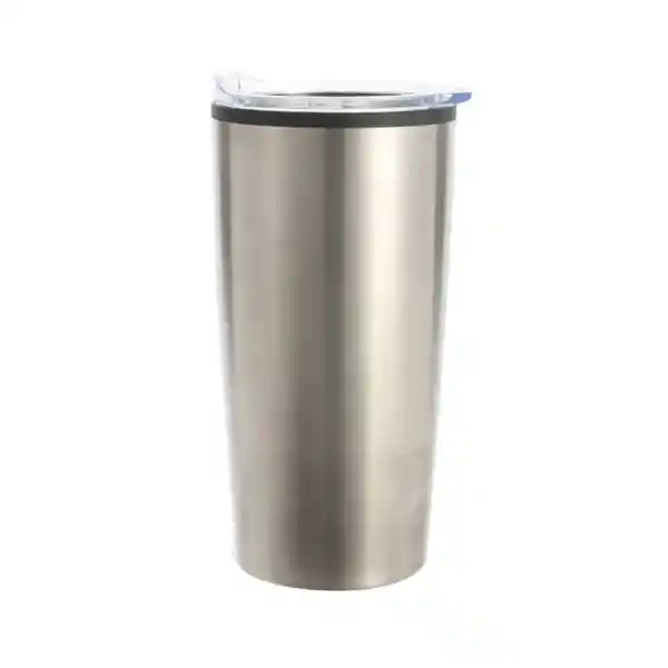 Miniso Vaso de Acero Inoxidable Para Coche Gris 500 mL