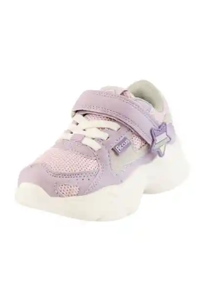 Zapatillas Sport Velcro Andante Niña Lila 28 858 Ficcus