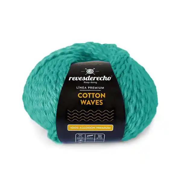 Cotton Waves - Turquesa 081 100 Gr