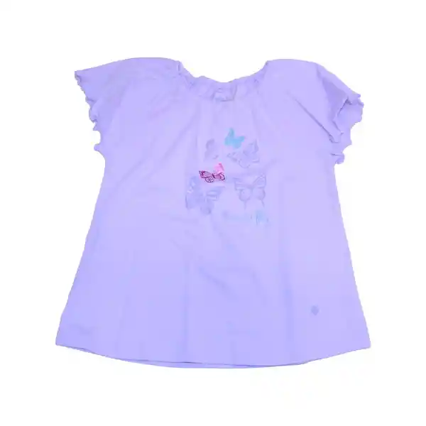 Polera Niña Lavanda Pillin 10 a