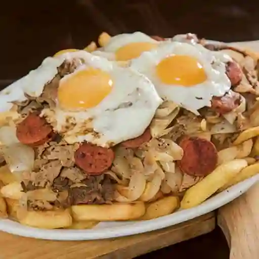 Chorrillana de Filete 4 Personas