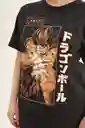 Polera Dragón Ball Goku Talla S