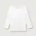 Camiseta de Bebé Niño Blanco Talla 4A Opaline