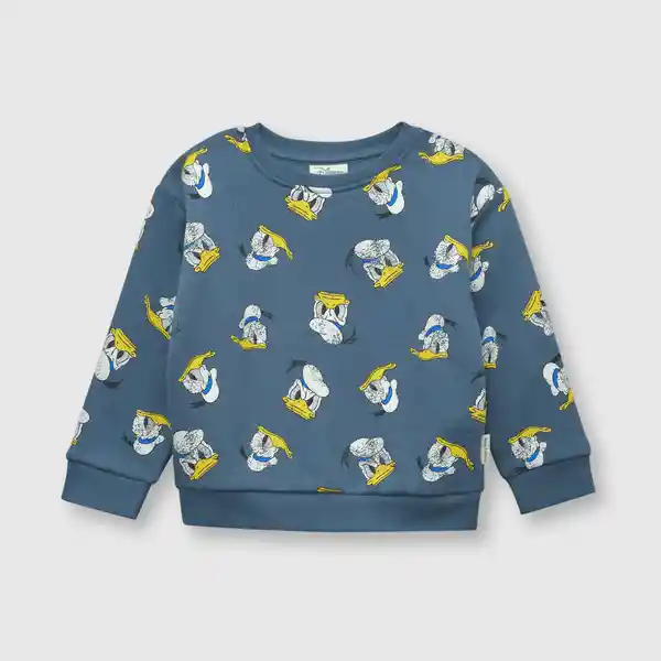 Polerón de Bebé Niño Donald Denim Talla 9/12M Colloky