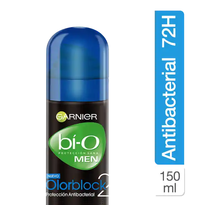 Garnier-Bi-O Desodorante Antibacterial Olorblock 2 en Spray