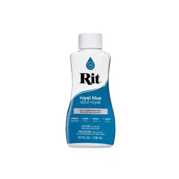 Anilina Rit Dye Líquido 236 Ml - Rit Dye 1 Envase