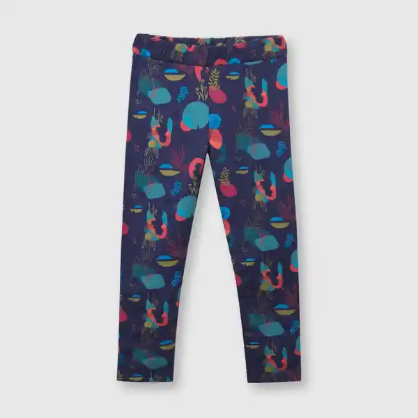 Leggings Pata K1 Girl Azul 4 Años papo04 Colloky