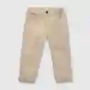 Pantalón de Bebé Niño Clásico Twill Sand Talla 9/12M Colloky