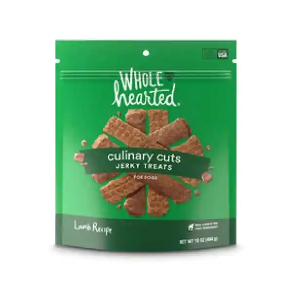 Wholehearted Premio Perro Culinary Cuts Suaves Receta Cordero