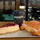 Café, Apple Pie O Cheesecake y Sandwich