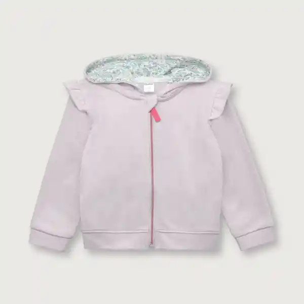 Polerón Esencial de Niña Lila Talla 9M Opaline