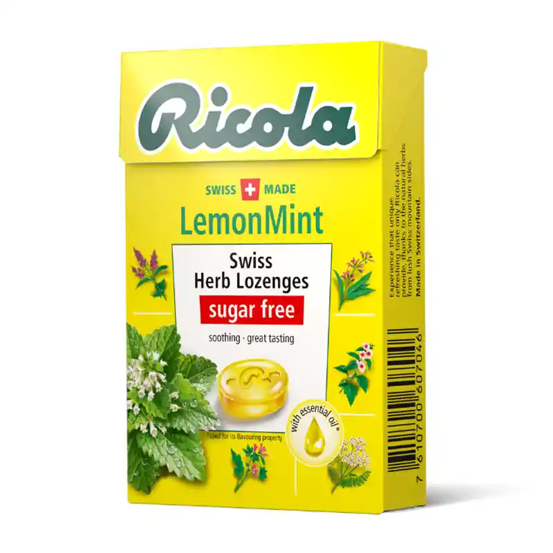 Ricola Caramelos de Hierbas Suizas Limón y Menta