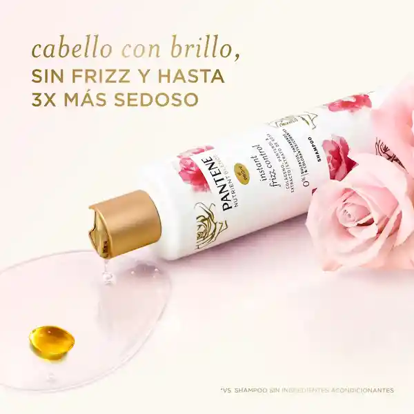 Pantene Shampoo Frizz Control Rose