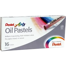 Oil Pastels Pentel 16 Colores