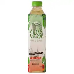 Amane Agua de Aloe Vera Sabor a Durazno