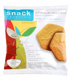 Snack Adventure Galletas de Maíz y Pera