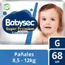 Babysec Pañales Super Premium Talla G