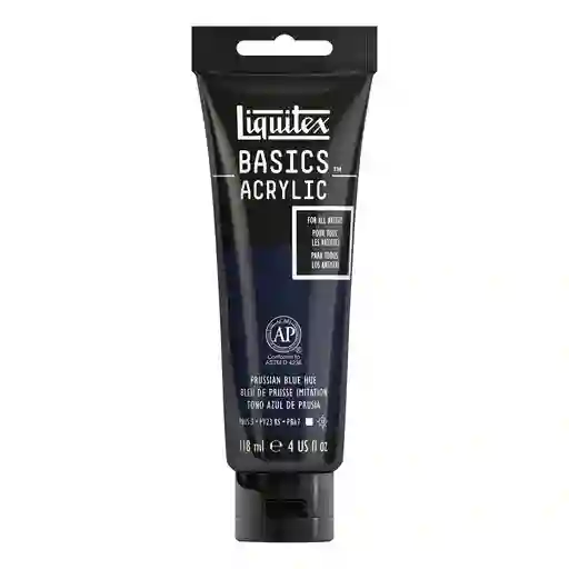 Liquitex Acrilico BASICS 118 ml 320 Tono Azul de Prusia