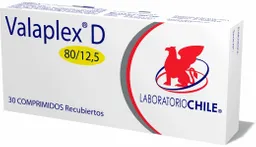 Valaplex D Hidroclorotiazida / Valsartán ( 80/12.5 )